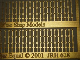 JRH628 3 Bar equal stanchion fret-image