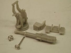 JRH922 2pdr Mk8 gun kit in 6 parts - No shield included-image